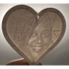 Personalized Sun-catcher/Ornament Heart