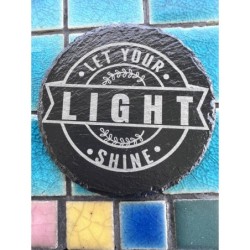 Slate Coasters - Christian Quotes (set of 4)