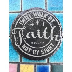 Slate Coasters - Christian Quotes (set of 4)