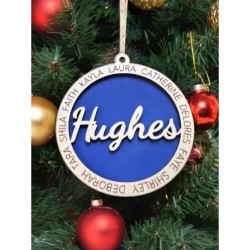 Custom Family Ornaments