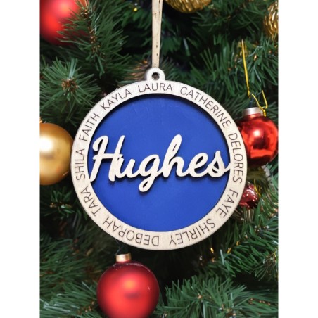 Custom Family Ornaments